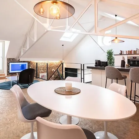 Mouvaux - Beautiful And Unique Loft For 4pers 2bdr * Τουρκουάν